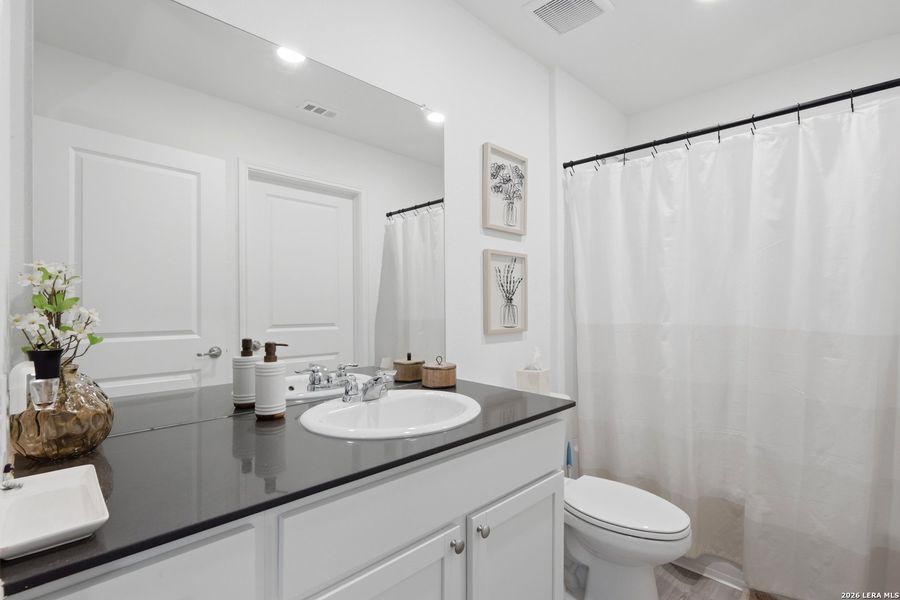 Furnished interior view inside a new home in Mission del Lago, San Antonio (Image 6). Furnished interior view inside a new home in Mission del Lago, San Antonio (Image 6).
