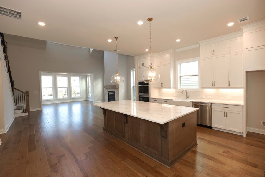 Representative furnished interior of a home built from the The Maddox by The Providence Group in Bellmoore Park, Johns Creek (Image 6).