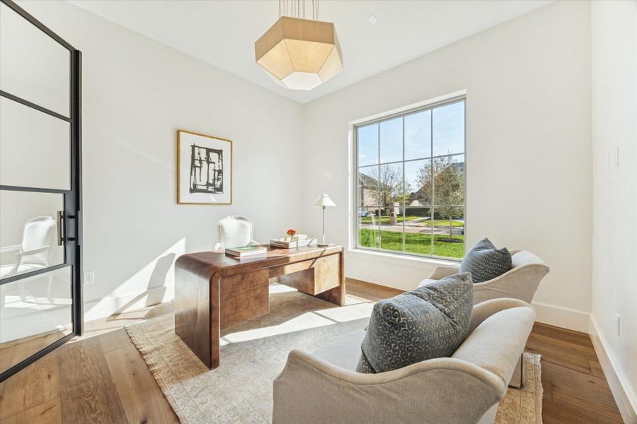 Furnished interior view inside a new home in , Spring Valley Village (Image 33).