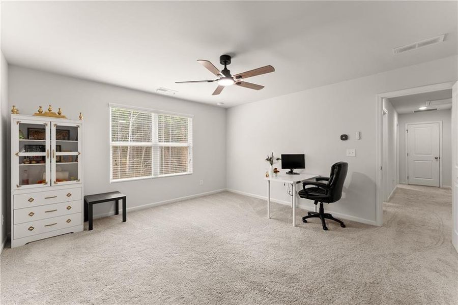 Furnished interior view inside a new home in , Dawsonville (Image 11).