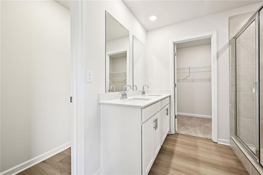 Furnished interior view inside a new home in Hawthorne Station, College Park (Image 14). Furnished interior view inside a new home in Hawthorne Station, College Park (Image 14).