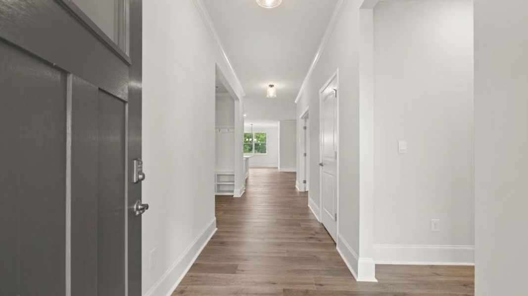 Spacious, unfurnished interior of a new home in Hamptons at Riverwood North, Dallas (Image 35).