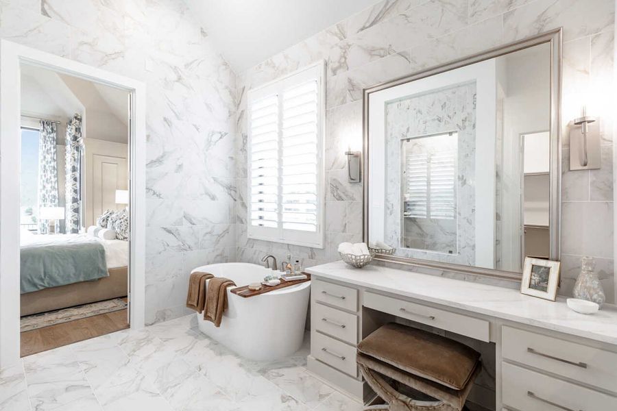 Representative Primary Bathroom - some options shown