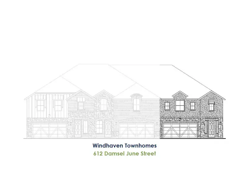 TH Building 12 Unit 3 W Elevation TH Building 12 Unit 3 W Elevation