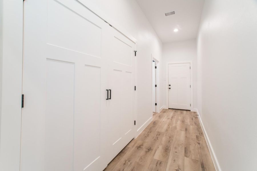 the mudroom provides a convenient spot to with huge doors leading into the laundry room the mudroom provides a convenient spot to with huge doors leading into the laundry room