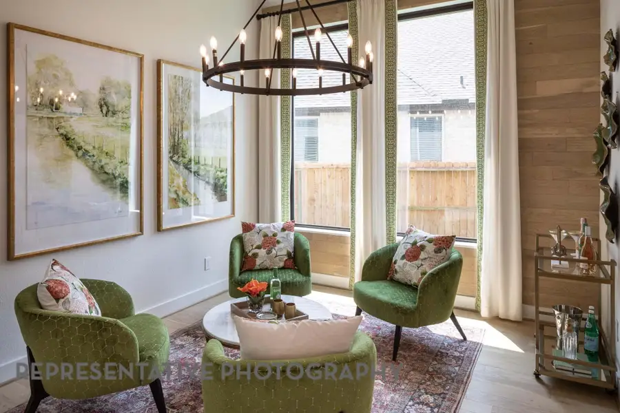 Furnished interior view inside a new home in Jubilee: 70ft. lots, Hockley (Image 6).