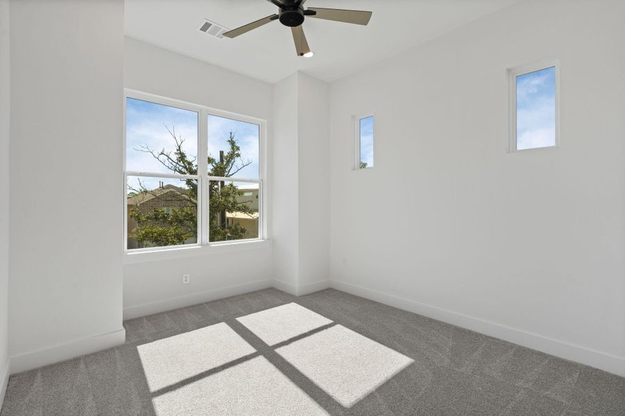 Spacious, unfurnished interior of a new home in , Houston (Image 40). Spacious, unfurnished interior of a new home in , Houston (Image 40).