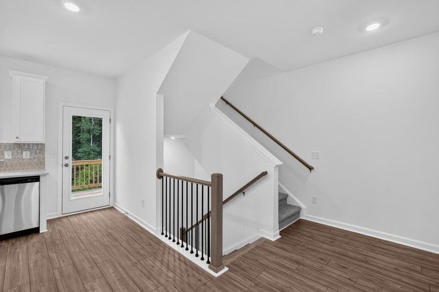 Furnished interior view inside a new home in Somerset at Veterans Memorial, Mableton (Image 13).