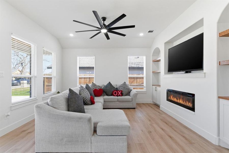 Furnished interior view inside a new home in , Fort Worth (Image 13).