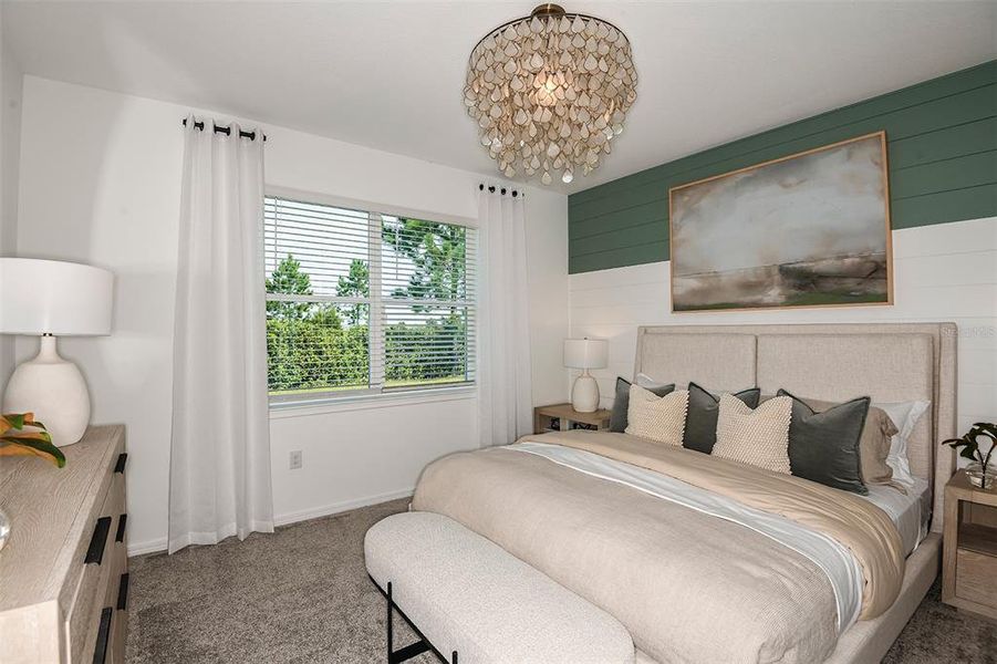 Furnished interior view inside a new home in Del Webb Sunchase, Parrish (Image 11).