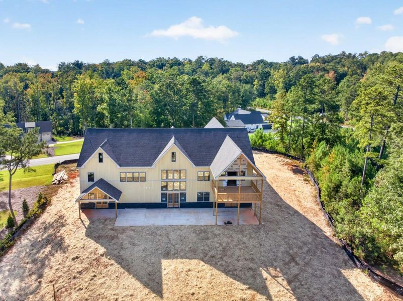 Front exterior of a new home in , Monticello, GA, highlighting curb appeal (Image 13).