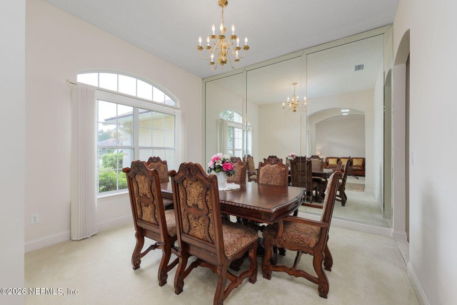 Furnished interior view inside a new home in , Jacksonville (Image 14).