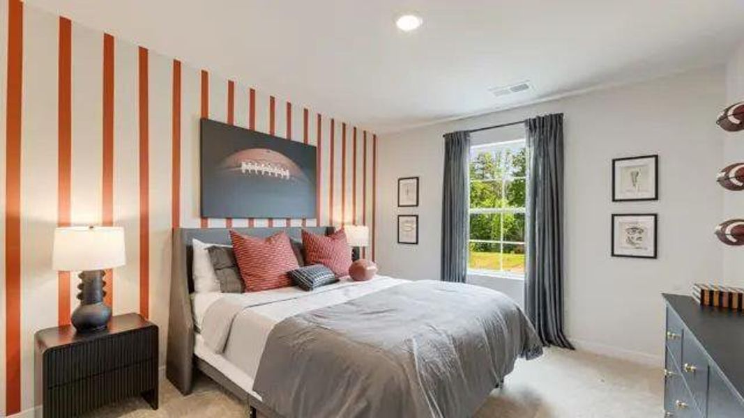 Furnished interior view inside a new home in Reserve at Gum Springs, Jefferson (Image 5).