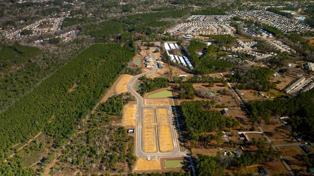 Site preparation for new homesites in The Cove at Mallard Crossing, Summerville (Image 10).