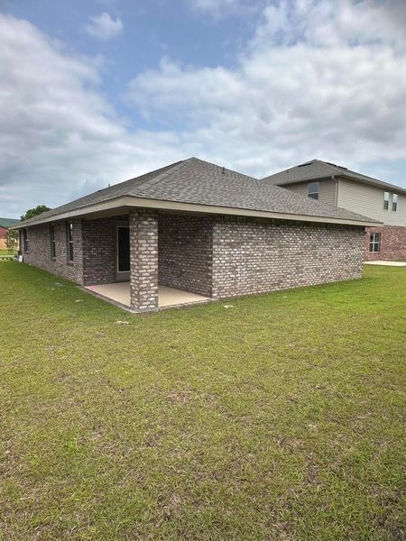 Exterior details and patio area of a home in Ridgeway Landing, Crestview (Image 3).