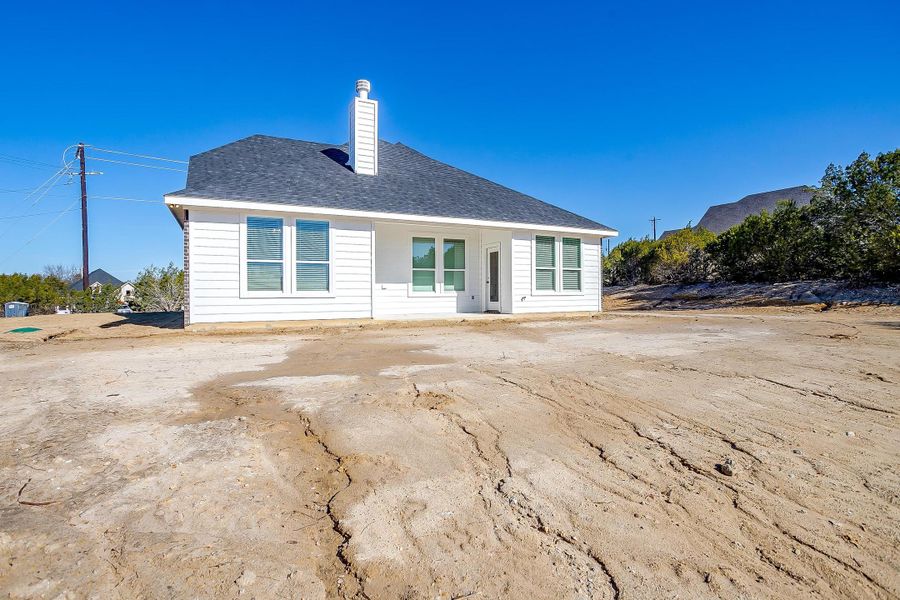 Representative exterior details of a home built from the The Sabinal by Trinity Classic Homes in Zion Trails, Poolville (Image 4).