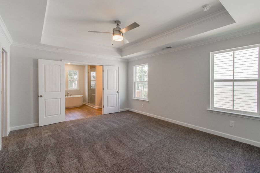 Spacious, unfurnished interior of a new home in Pebble Branch, Chapin (Image 31). Spacious, unfurnished interior of a new home in Pebble Branch, Chapin (Image 31).