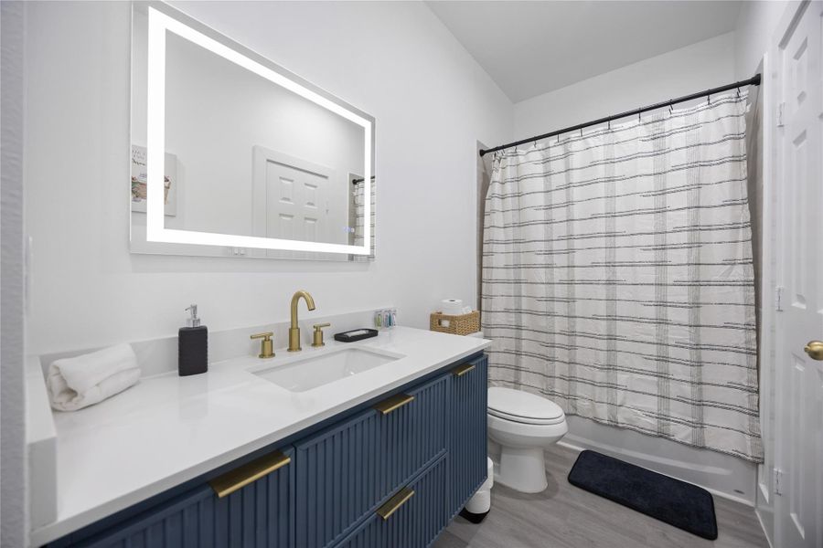 Furnished interior view inside a new home in , Houston (Image 13).