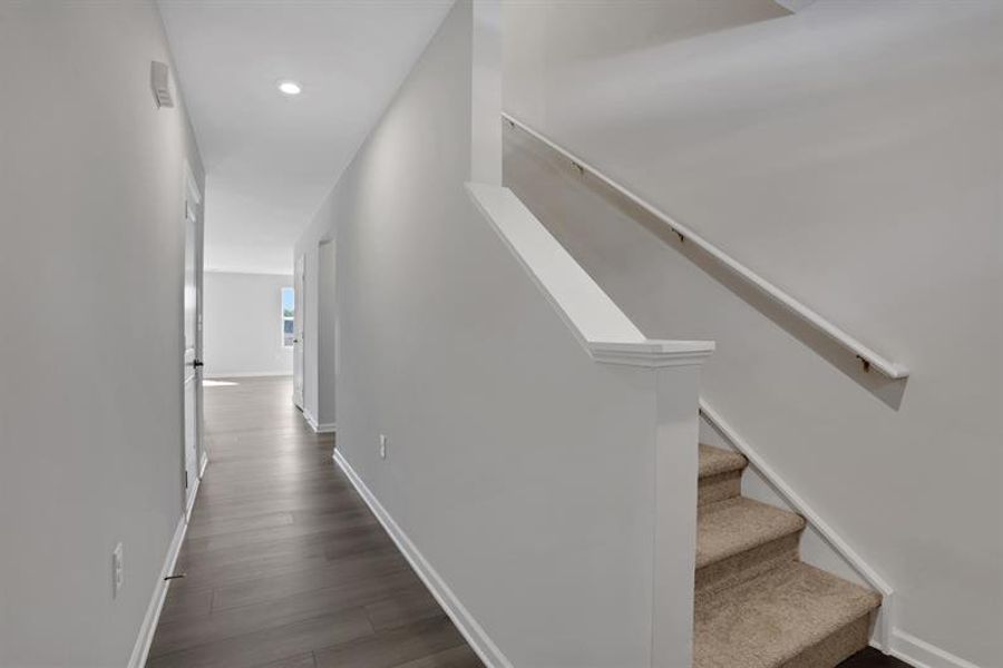 Spacious, unfurnished interior of a new home in Aspen Meadows, Hampton (Image 9). Spacious, unfurnished interior of a new home in Aspen Meadows, Hampton (Image 9).