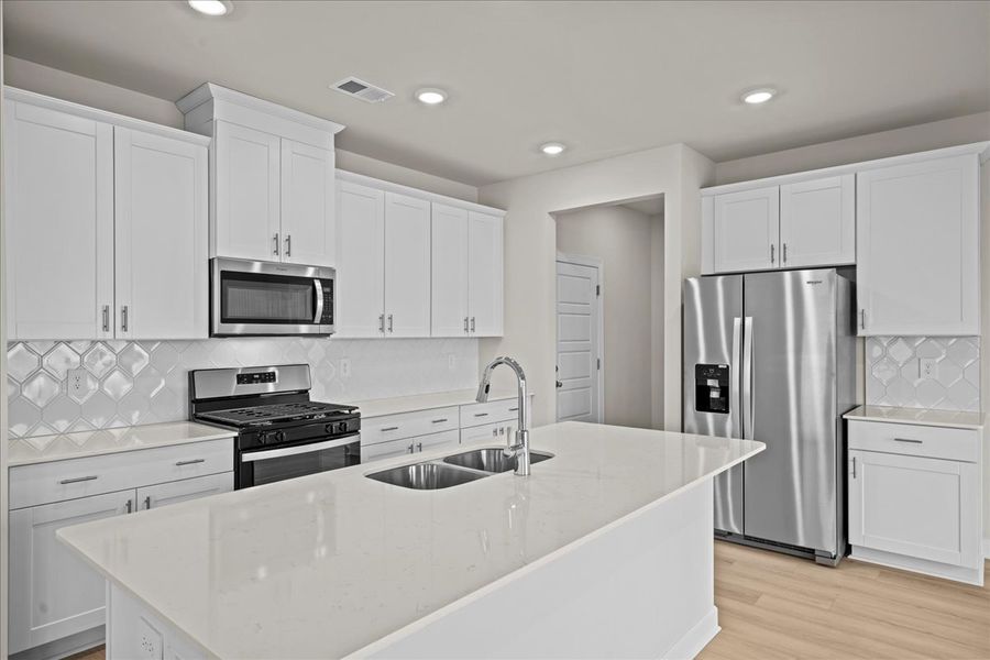 Furnished interior view inside a new home in Collier Ridge, Moore (Image 4). Furnished interior view inside a new home in Collier Ridge, Moore (Image 4).
