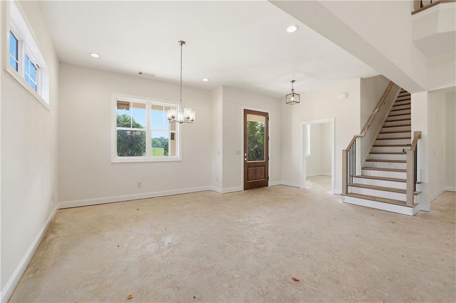 Spacious, unfurnished interior of a new home in , Cornelia (Image 17).