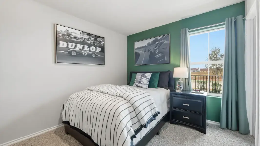 Furnished interior view inside a new home in Hadley Farms, Godley (Image 27).