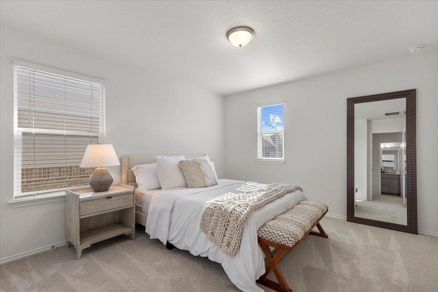 Furnished interior view inside a new home in , Austin (Image 16). Furnished interior view inside a new home in , Austin (Image 16).