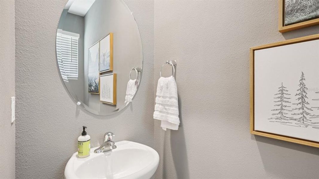 Furnished interior view inside a new home in Meadow Ridge at Epperson, Wesley Chapel (Image 16).