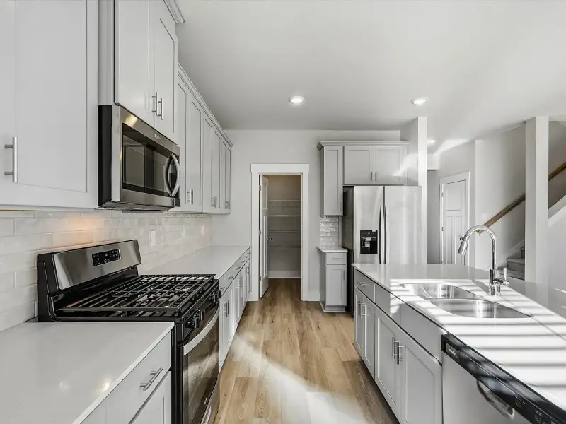Furnished interior view inside a new home in Ashby Woods, Boiling Springs (Image 4).