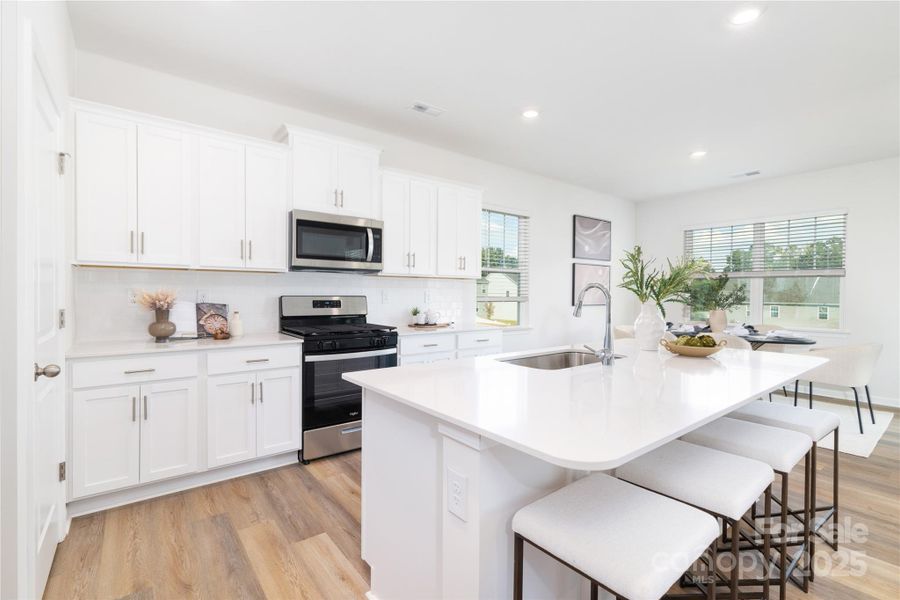 Furnished interior view inside a new home in Nolen Farm, Gastonia (Image 4). Furnished interior view inside a new home in Nolen Farm, Gastonia (Image 4).