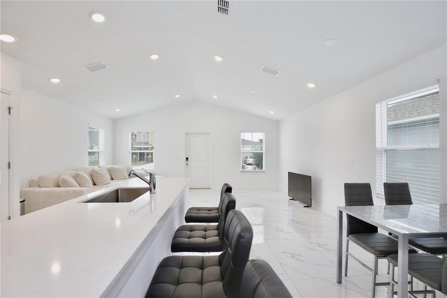 Furnished interior view inside a new home in Peace Creek Reserve, Winter Haven (Image 11).