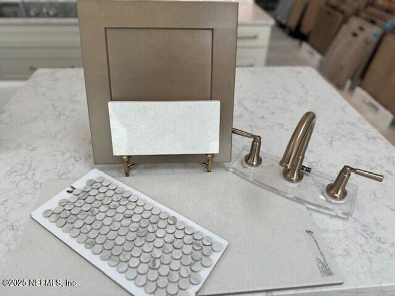 Sample of building materials used in homes in Reflections at Nocatee, Ponte Vedra (Image 3). Sample of building materials used in homes in Reflections at Nocatee, Ponte Vedra (Image 3).