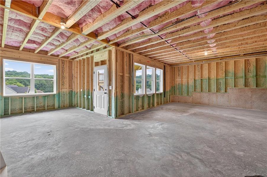 In-progress construction of a new home in , Jefferson, GA (Image 66).