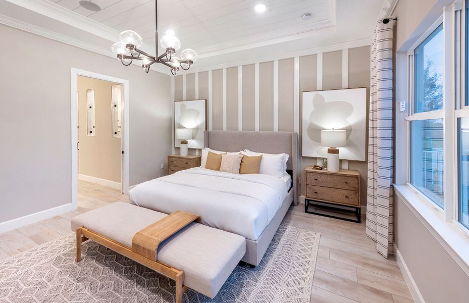 Furnished interior view inside a new home in Highpointe, Stuart (Image 12).