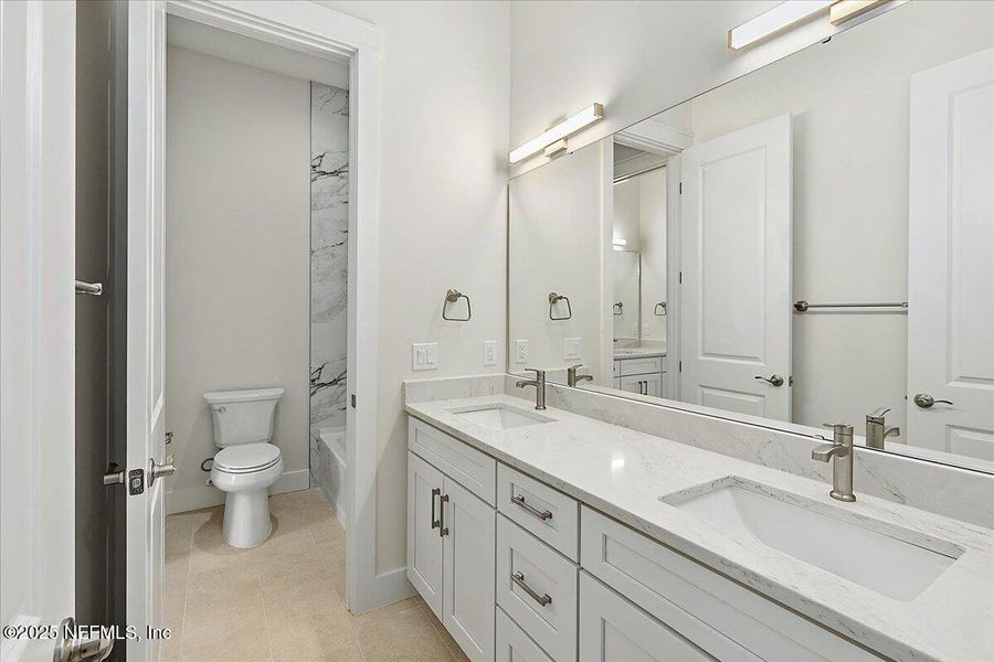 Furnished interior view inside a new home in , Jacksonville (Image 2). Furnished interior view inside a new home in , Jacksonville (Image 2).