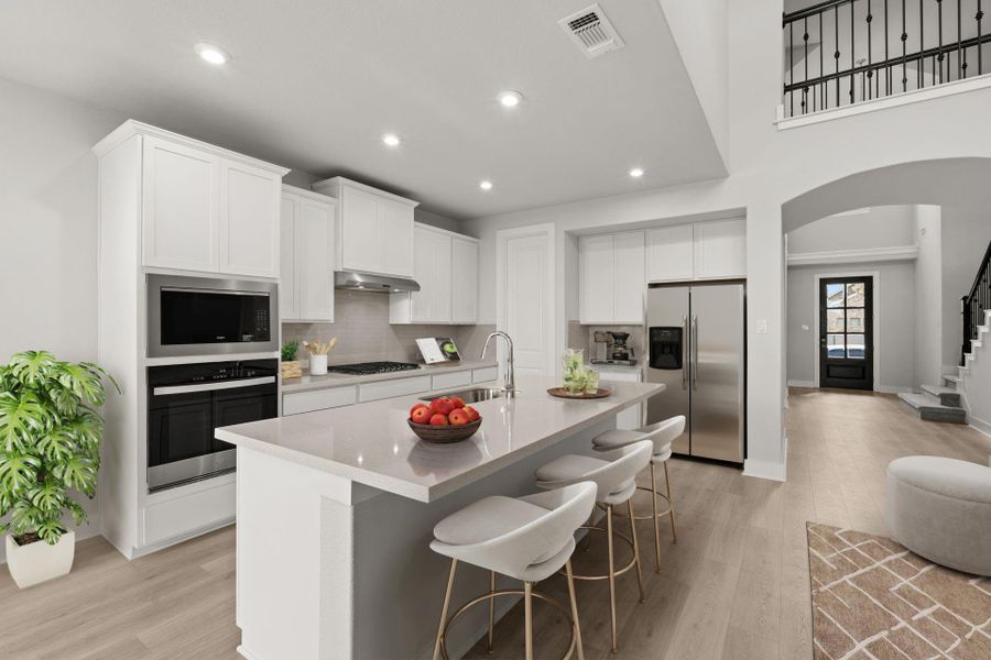 Beautifully appointed Kitchen - Virtually Staged