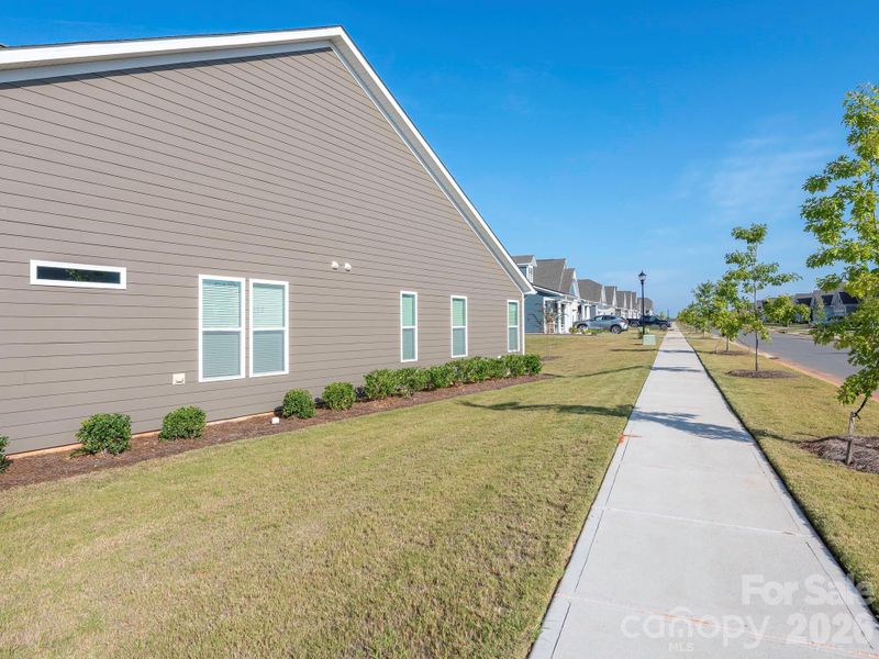 Exterior details and patio area of a home in , Charlotte (Image 4). Exterior details and patio area of a home in , Charlotte (Image 4).