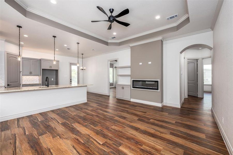 Spacious, unfurnished interior of a new home in , Tool (Image 31). Spacious, unfurnished interior of a new home in , Tool (Image 31).