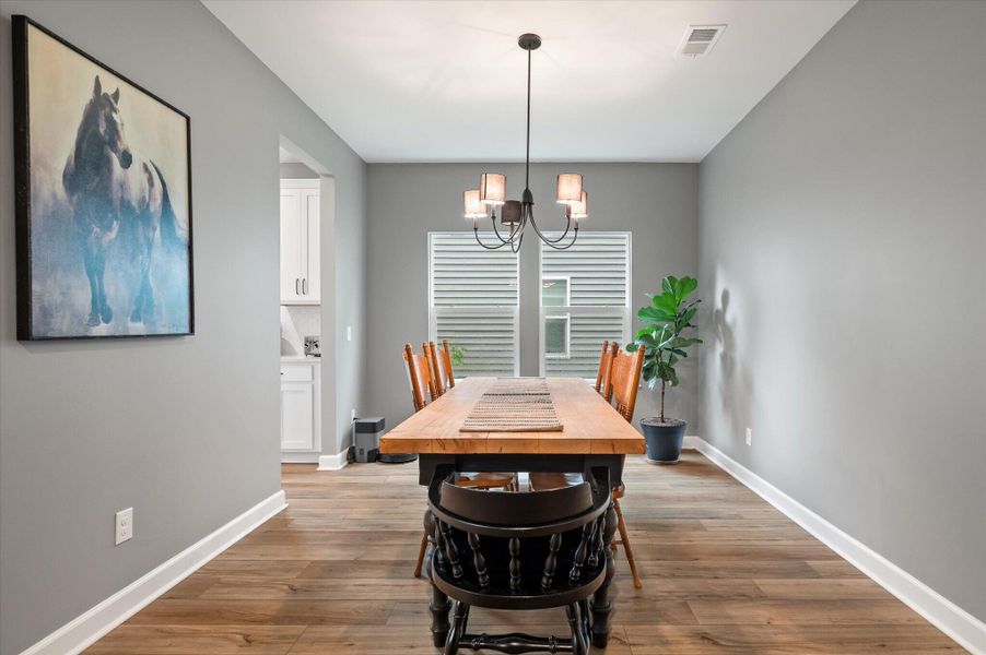 Furnished interior view inside a new home in Watson Hill, Summerville (Image 33).