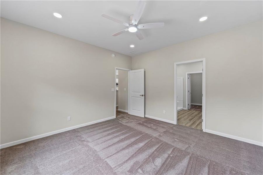 Spacious, unfurnished interior of a new home in , Flowery Branch (Image 19).