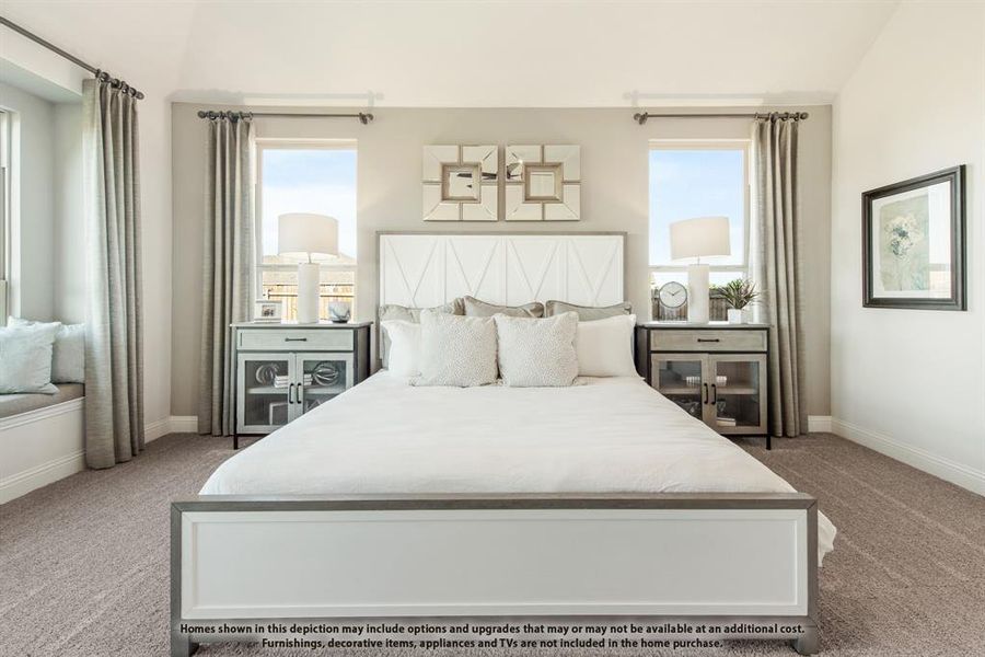 Furnished interior view inside a new home in Abe's Landing, Granbury (Image 6).