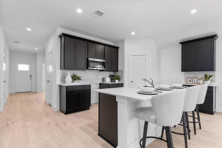 Furnished interior view inside a new home in Emberly, Beasley (Image 23).