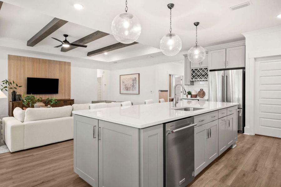 Kitchen and Gathering Room