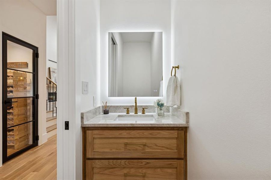 Furnished interior view inside a new home in , Dallas (Image 13).