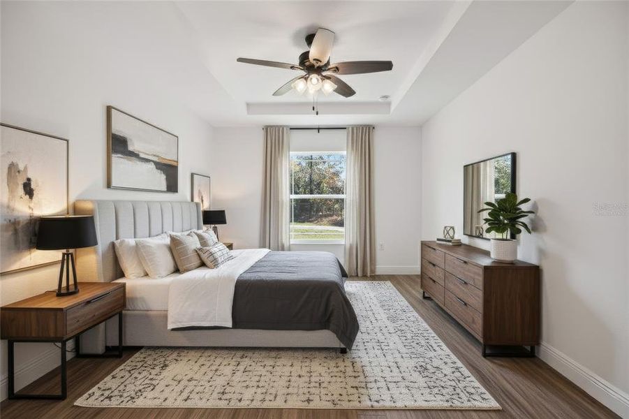 Furnished interior view inside a new home in , Citrus Springs (Image 12).