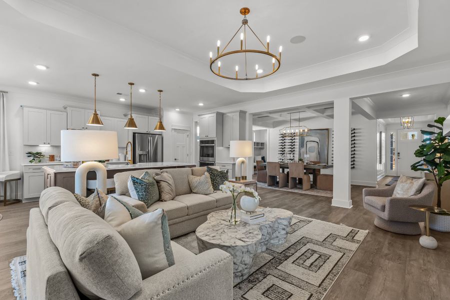 Representative furnished interior of a home built from the The Boardwalk by Chesapeake Homes in Terrapin, Leland (Image 42). Representative furnished interior of a home built from the The Boardwalk by Chesapeake Homes in Terrapin, Leland (Image 42).