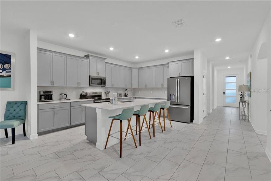 Furnished interior view inside a new home in , Davenport (Image 17).