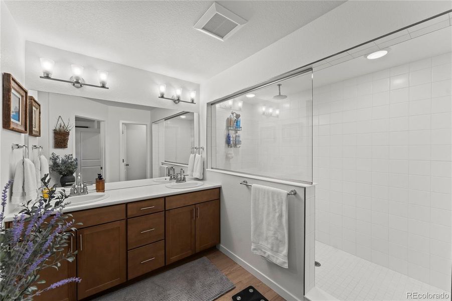 Furnished interior view inside a new home in , Colorado Springs (Image 16).