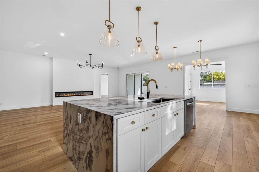 Furnished interior view inside a new home in , St. Petersburg (Image 5).