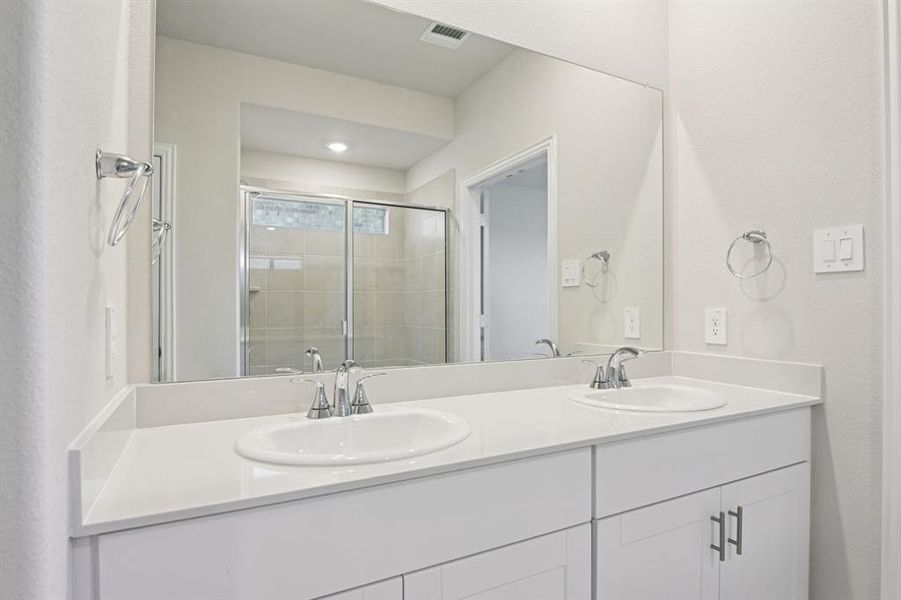 Furnished interior view inside a new home in Lakehaven - Signature Series, Farmersville (Image 15). Furnished interior view inside a new home in Lakehaven - Signature Series, Farmersville (Image 15).